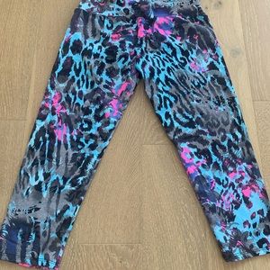 Brazil Wear Leggings in Leopard, Size M